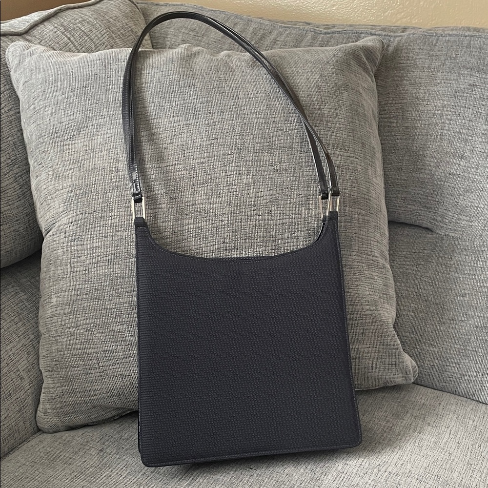 Vintage Stuart Weitzman Navy Blue Bag